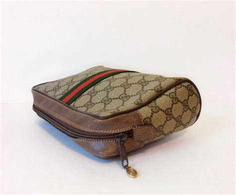 gucci lovely cosmetic case|vintage Gucci cosmetic bag.